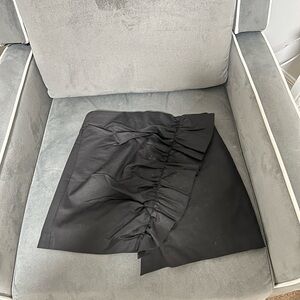 Zara Black Tailored Skirt